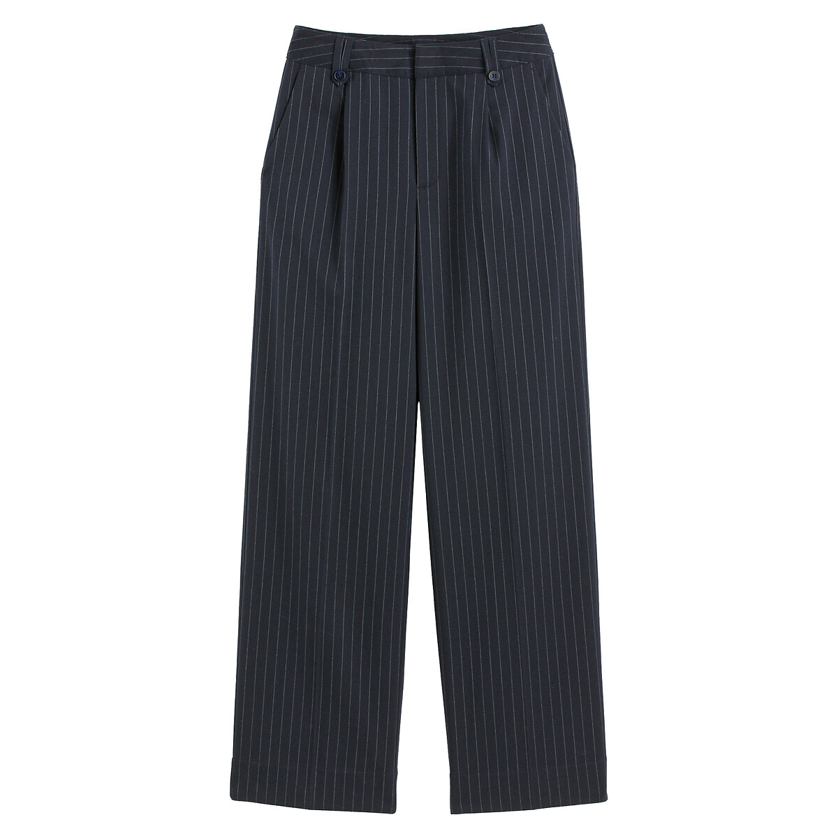 COLEÇÃO LA REDOUTE<br>Calças largas com listras de tênis