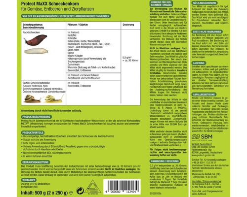 Slakkenkorrel Protect Home Protect MaXX 500 g