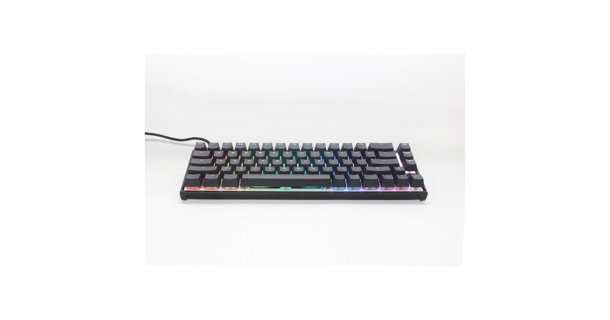 DuckyMecha Pro SF, toetsenbord  (Zwart, US lay-out, Cherry MX Brown, RGB leds, 65%, PBT double-shot)
