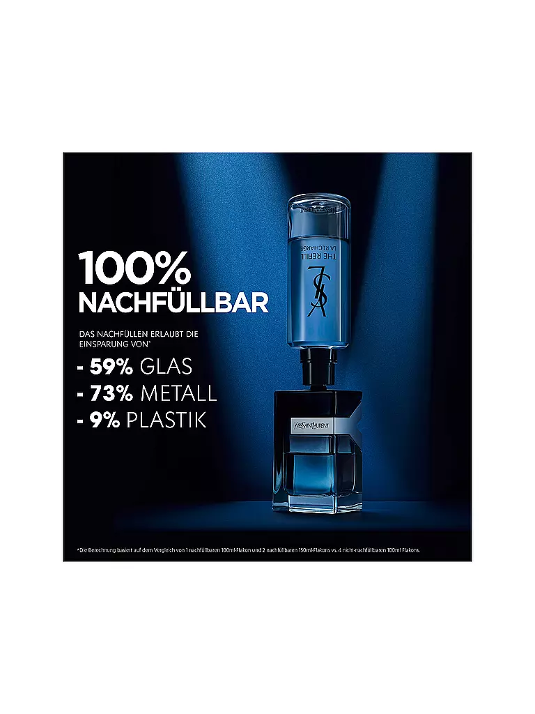 YVES SAINT LAURENT Y Eau de Parfum 60ml Nachfüllbar keine Farbe