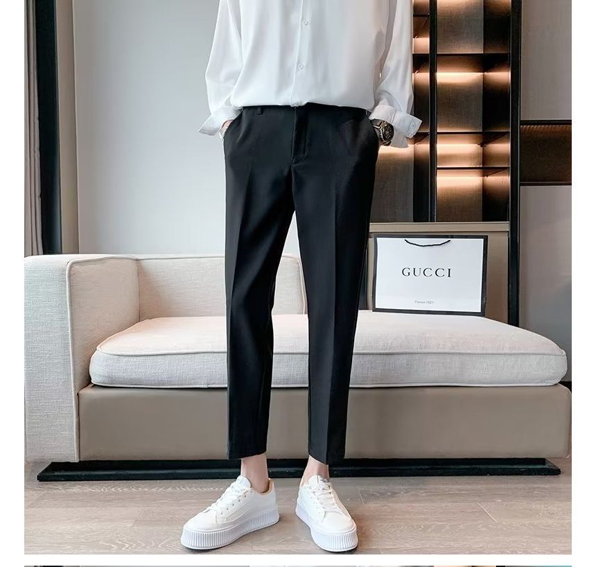 Loansk - Mid Rise Straight Leg Dress Pants (Diverse ontwerpen)