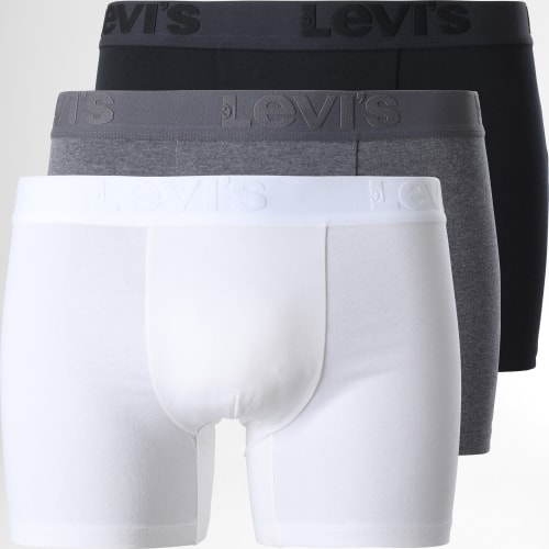 Lot De 3 Boxers 905045001 Blanc Noir Gris Chiné