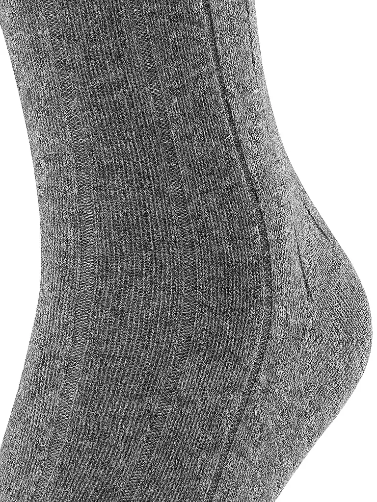 FALKE Socken LHASA light greymelange grau