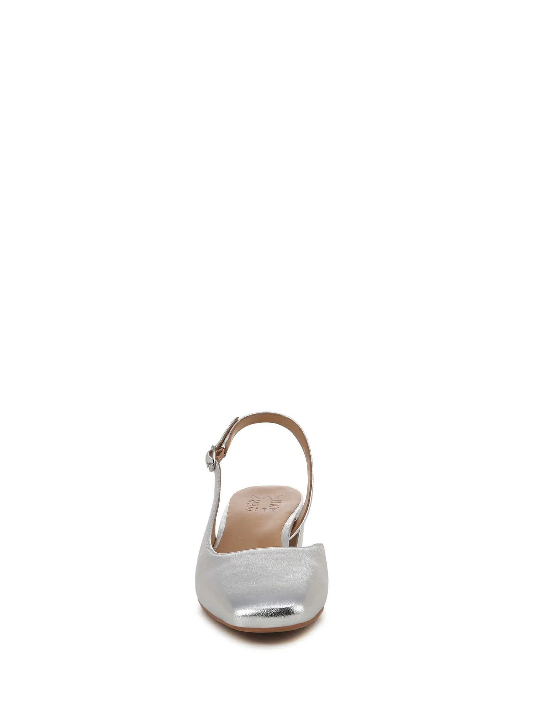 Naturalizer Zilveren Jayla Slingbacks met Wijde Pasvorm