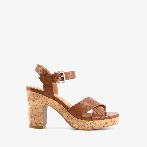 Blue Box dames sandalen met hak
