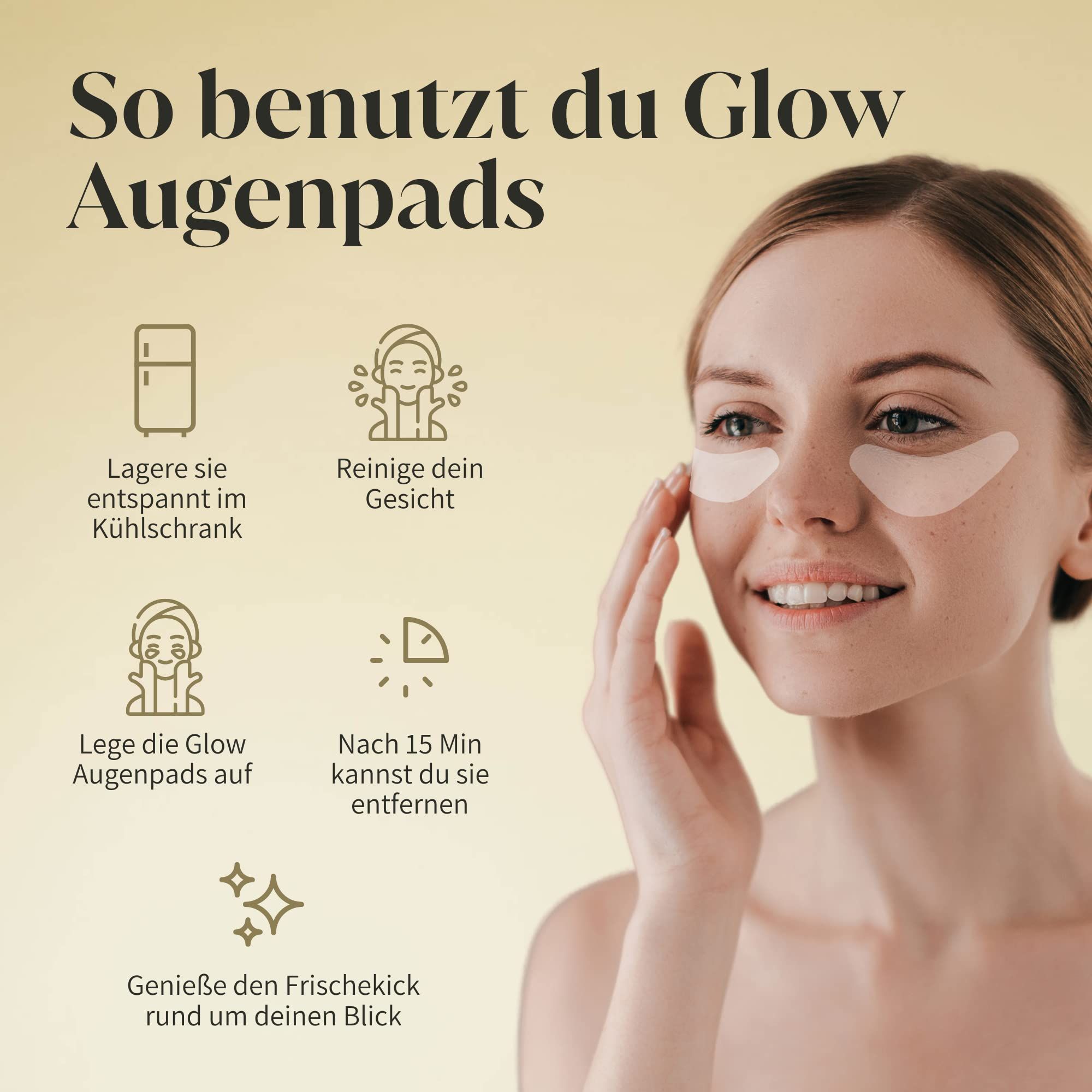 Glow25® Kollagen Booster Augenpads
