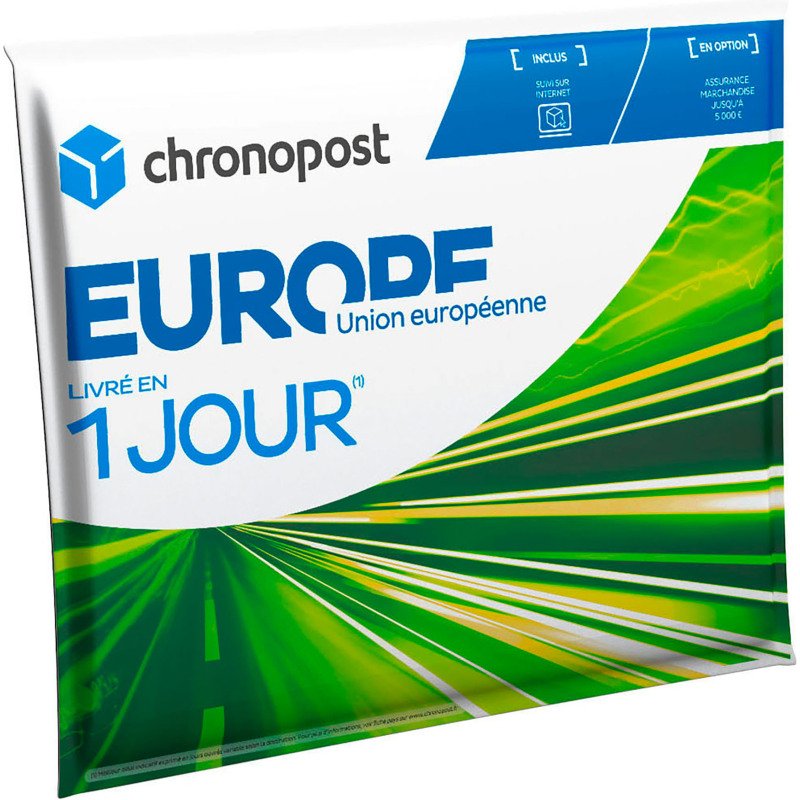 Pochette matelassée Chronopost - Europe -2kg - Livraison 1 jour