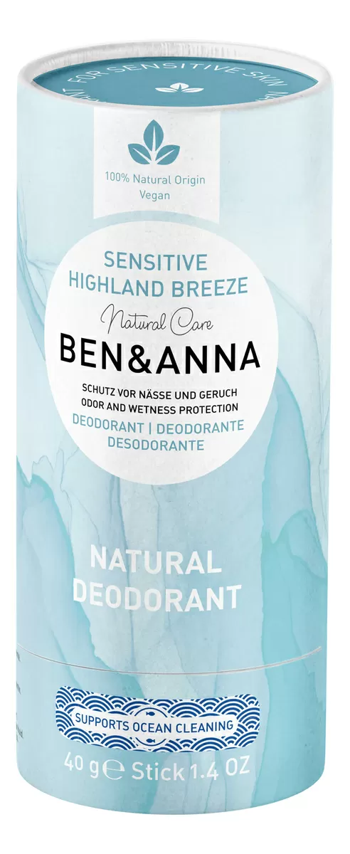 Ben & Anna Sensitive Deo Stick Highland Breeze -  40 g.