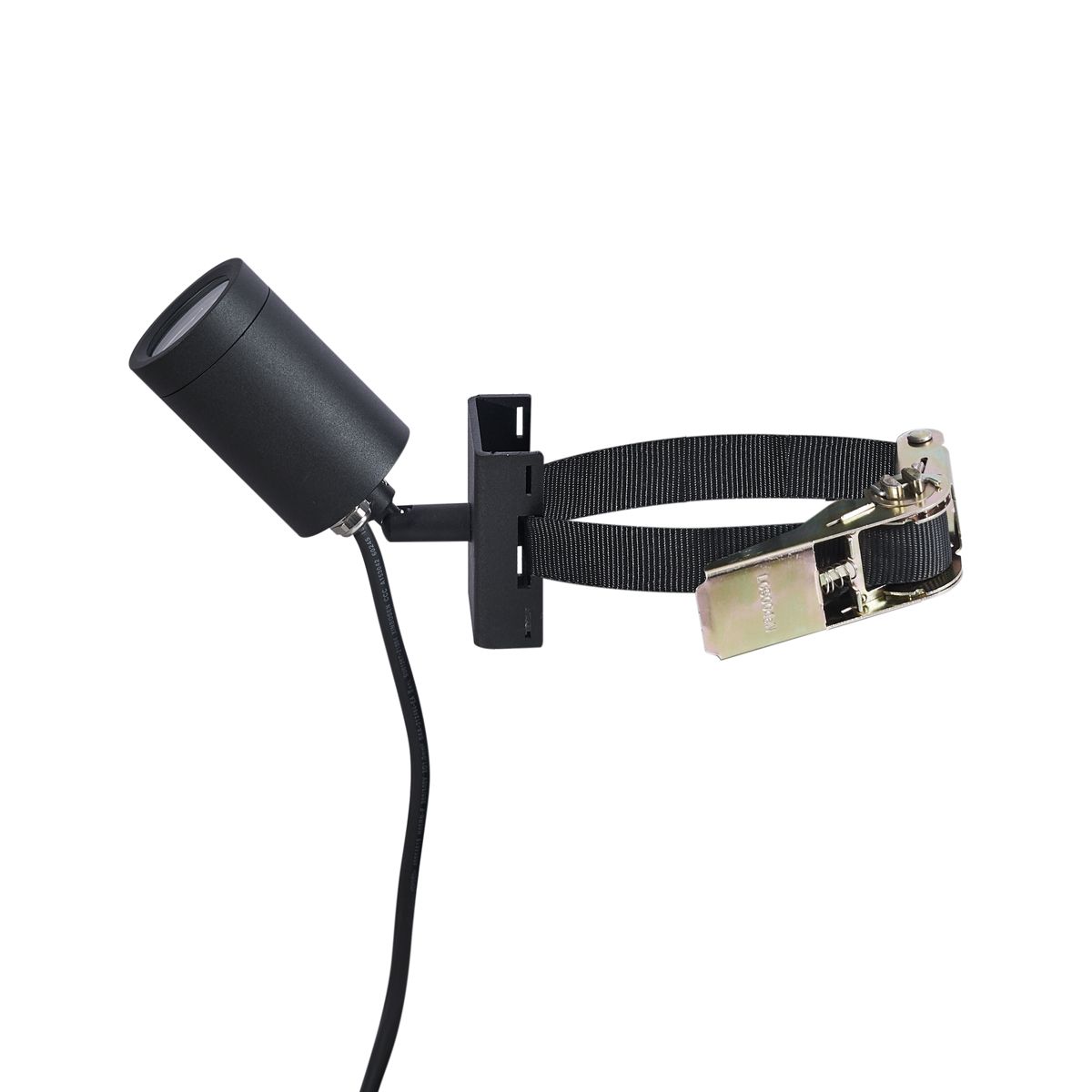 Buitenspot zwart voor aan boom GU10 50mm draai- en kantelbaar IP65 - Solo