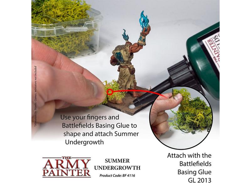 The Army Painter Basing Summer Undergrowth 150 ml Natürlich aussehendes Sommer Unterholz, ideal für Miniaturen-Basen