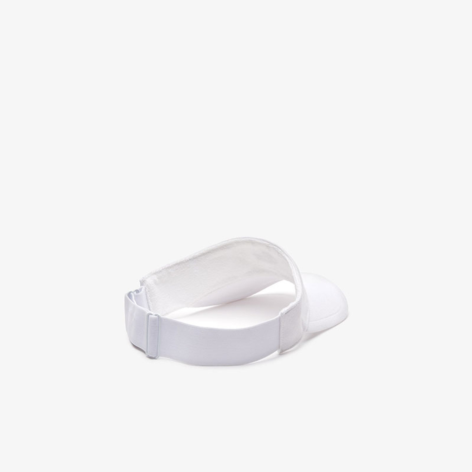 Lacoste Logo Visor Wit