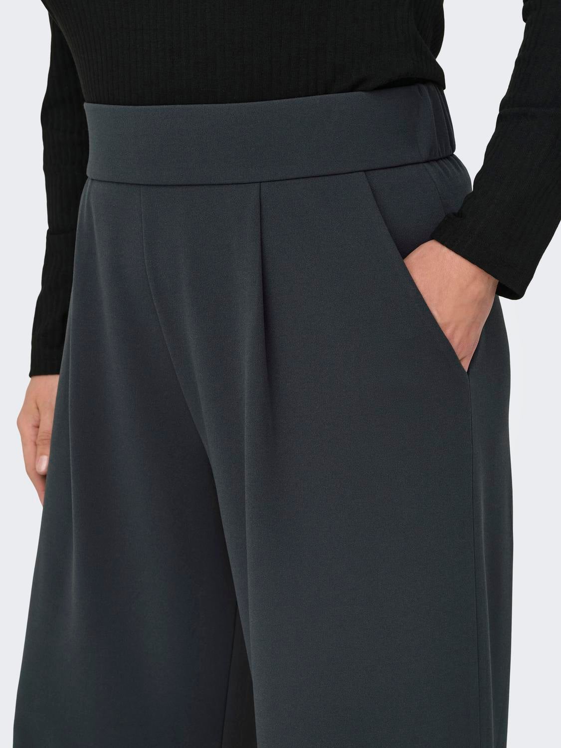 CARSTILLA Normal geschnitten Hose mit weitem Beinschnitt Phantom
