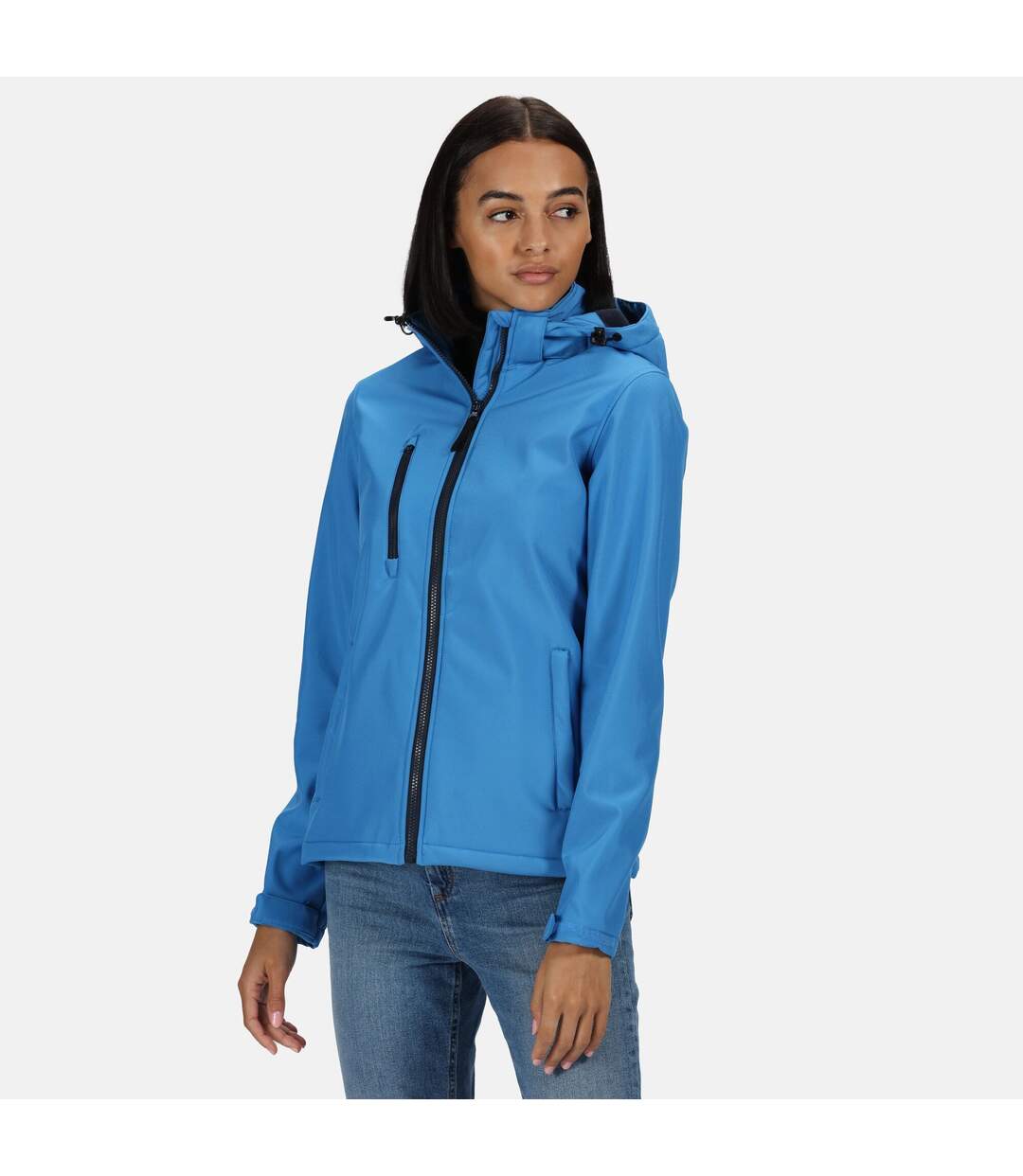 Regatta - Veste softshell VENTURER - Femme (Bleu clair/bleu marine) - UTRG5518
