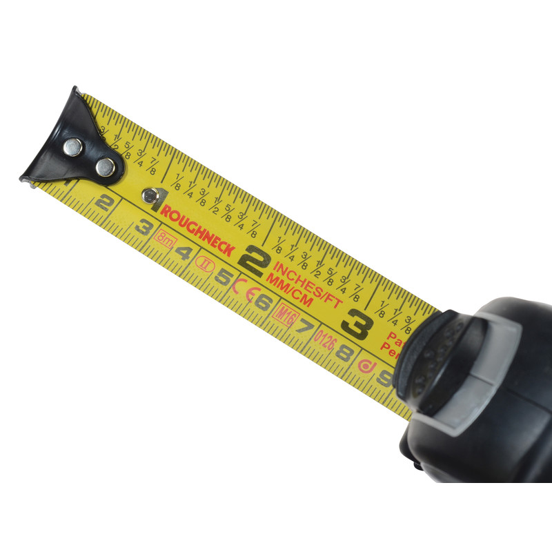 Roughneck rolbandmaat 8m 25mm