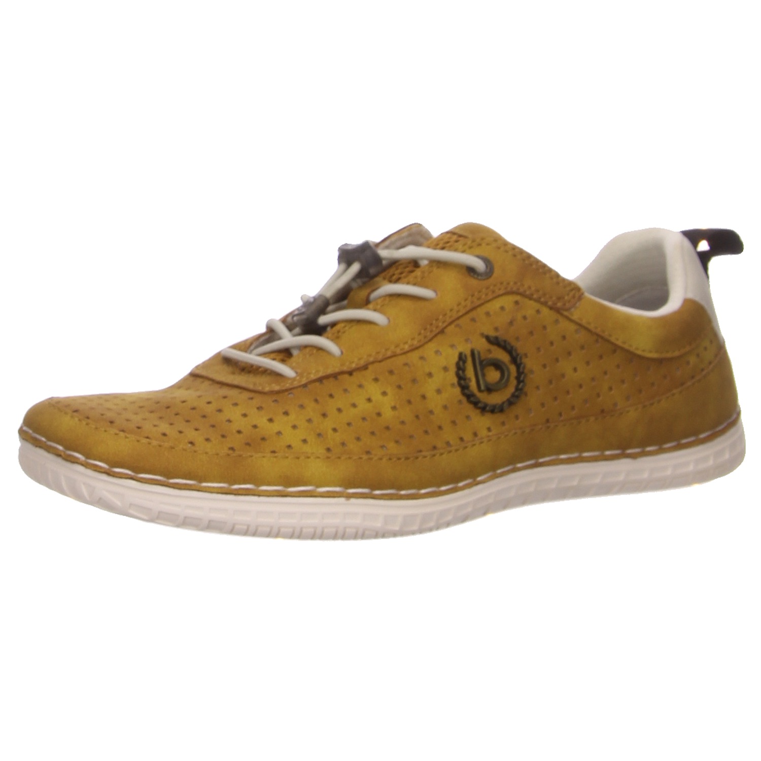 Bugatti Schnürhalbschuh gelb gelb/orange