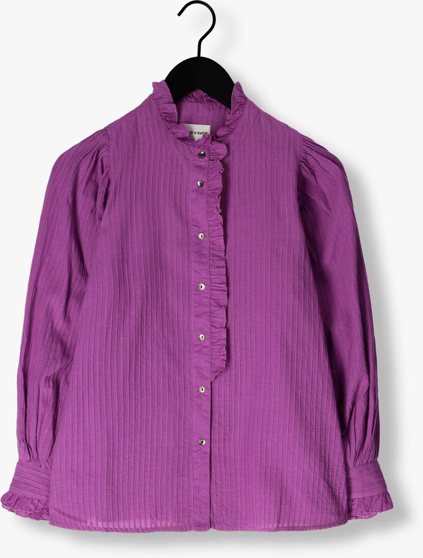 ANTIK BATIK paarse antik batik blouse avon blouse