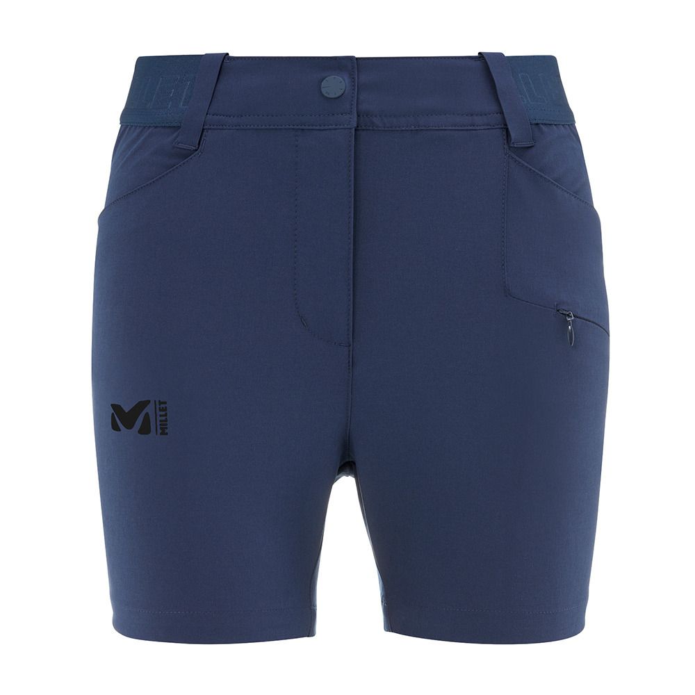 Millet WANAKA STRETCH II - Short Femme saphir
