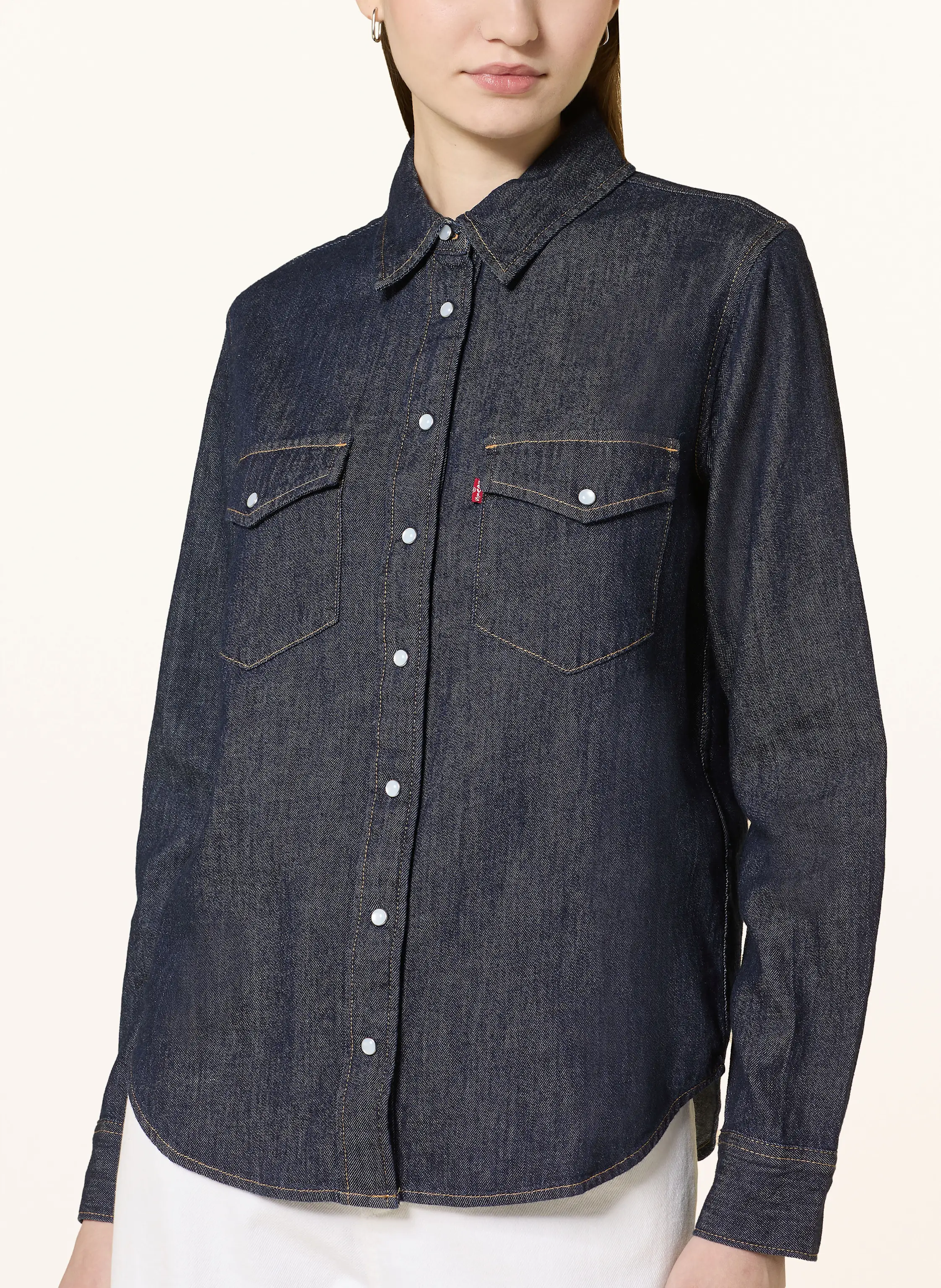 Levi's® Hemdbluse ICONIC in Jeansoptik