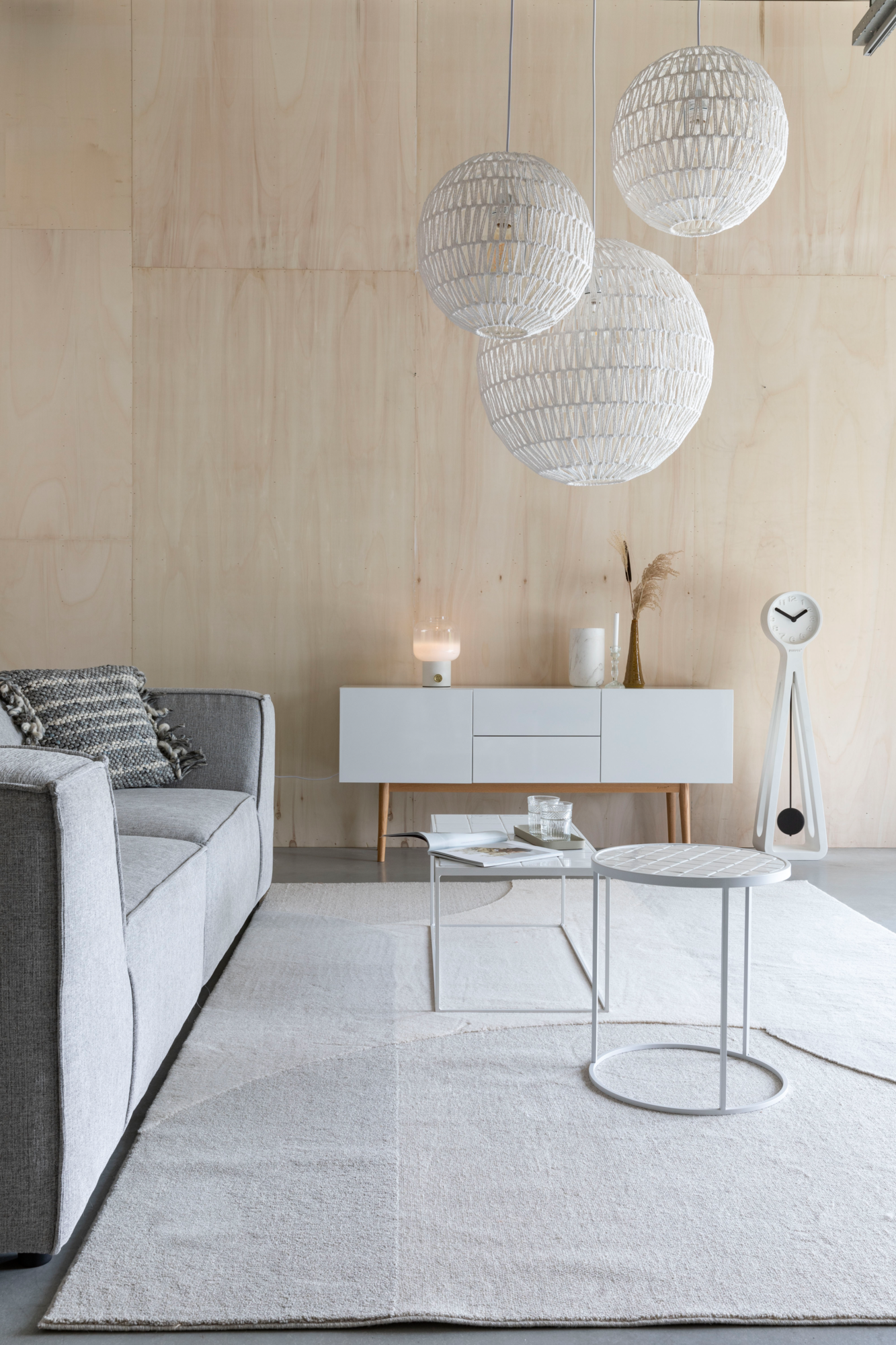 Zuiver vloerkleed Dream 200x300 cm naturel/roze