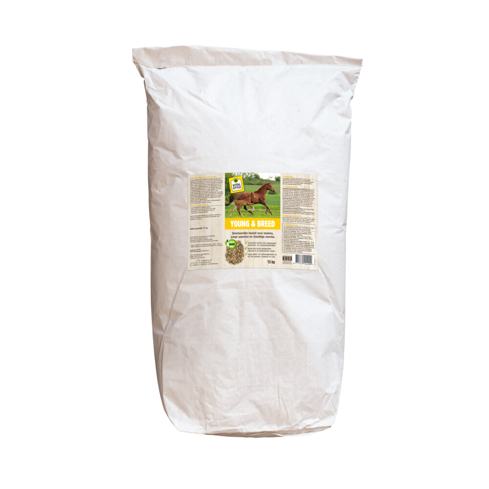 VITALstyle Paardenmuesli Young & Breed 15 kg