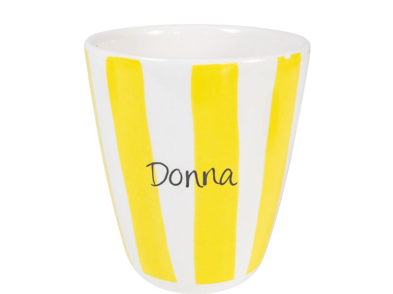 Beker Gele streep 0,35L