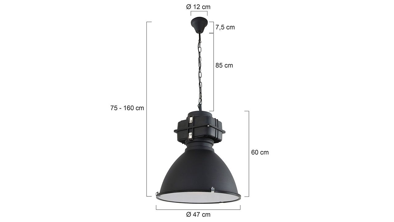 Hanglamp 7779ZW Fender Mexlite ⌀47  cm