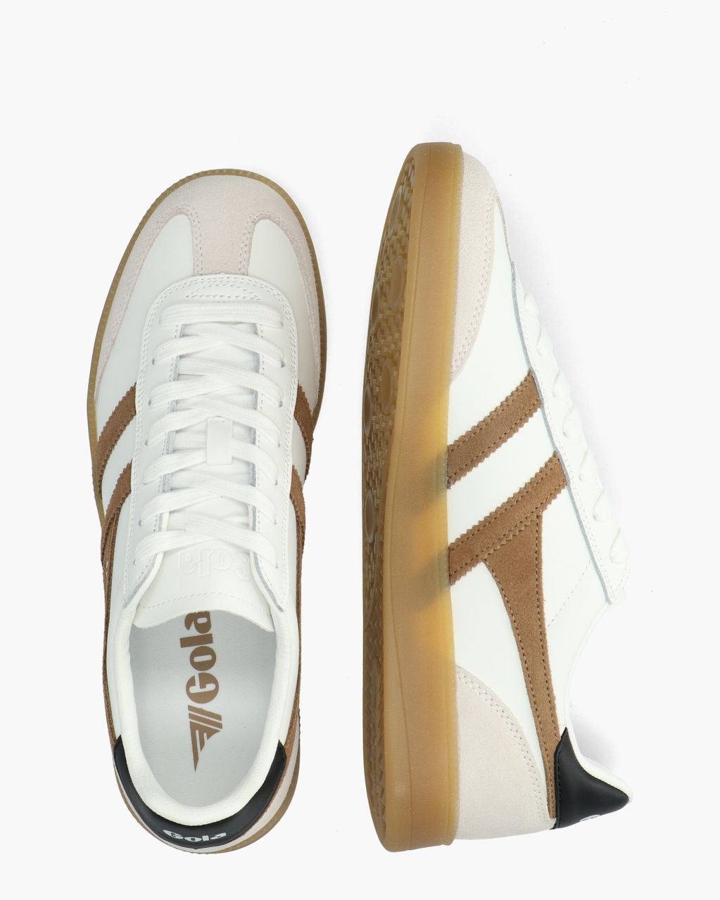 Gola Viper Leather Wit/Multi Herensneakers