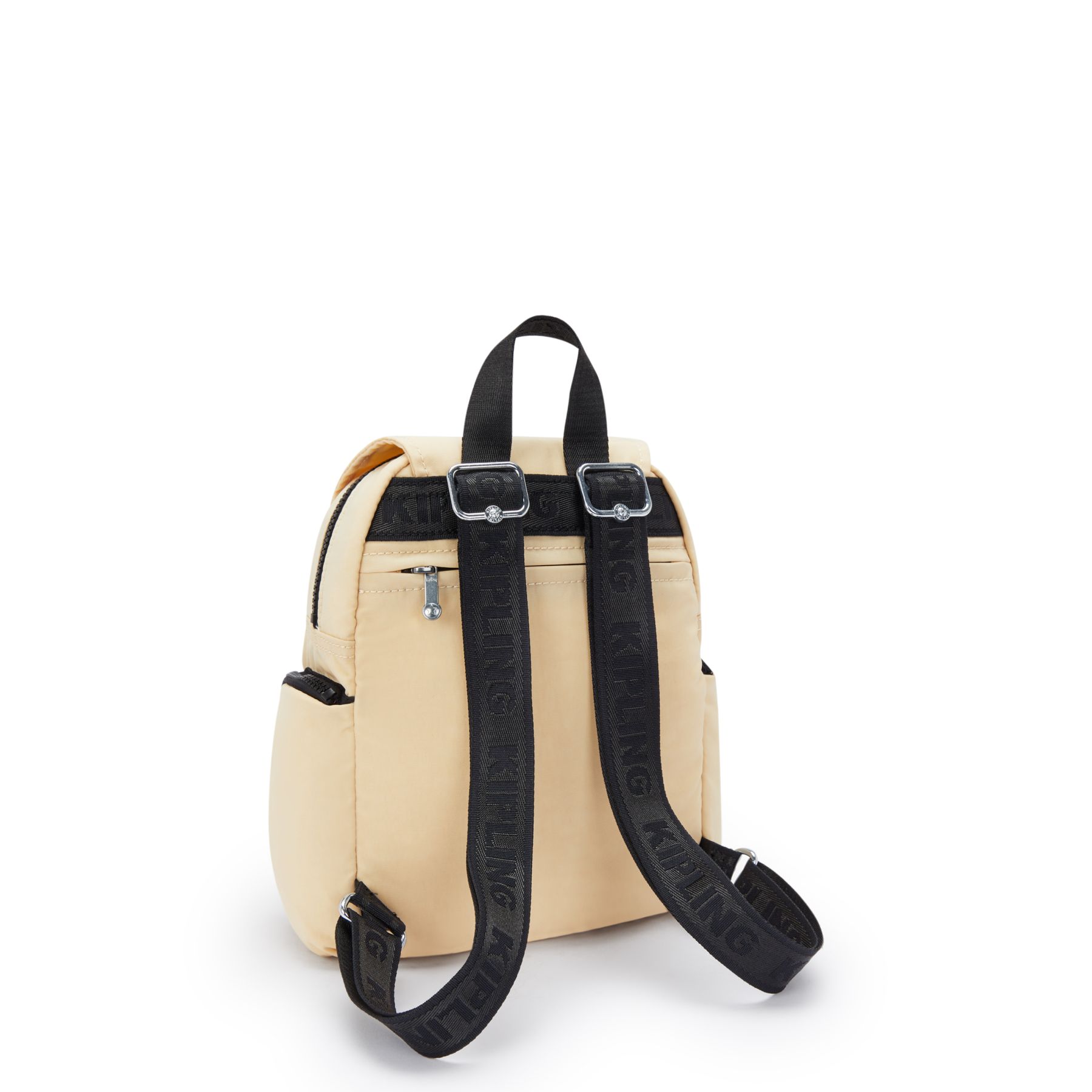CITY ZIP MINI Mini sac à dos avec bretelles ajustables - Eager Beige