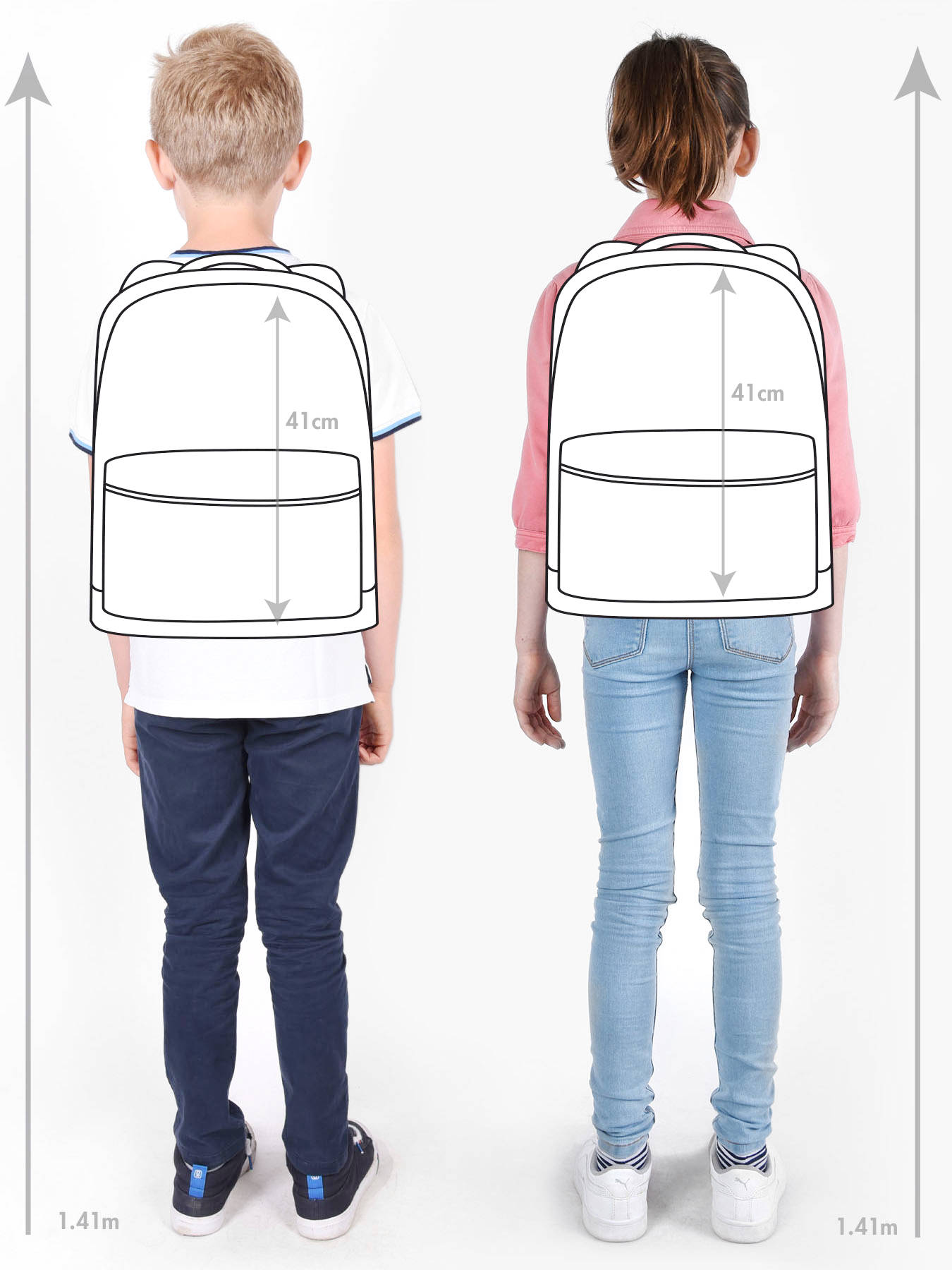 Sac  dos 2 compartiments SKOOTER