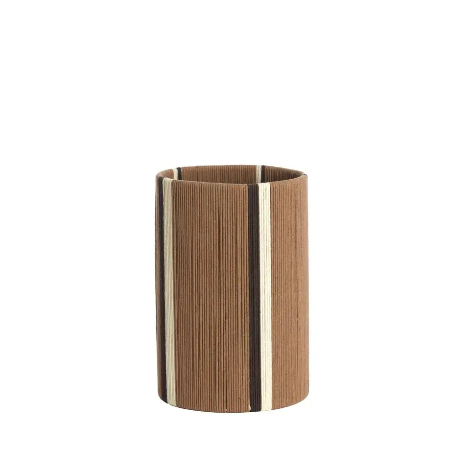 Lampenkap Medan - Donkerbruin - Ø20cm