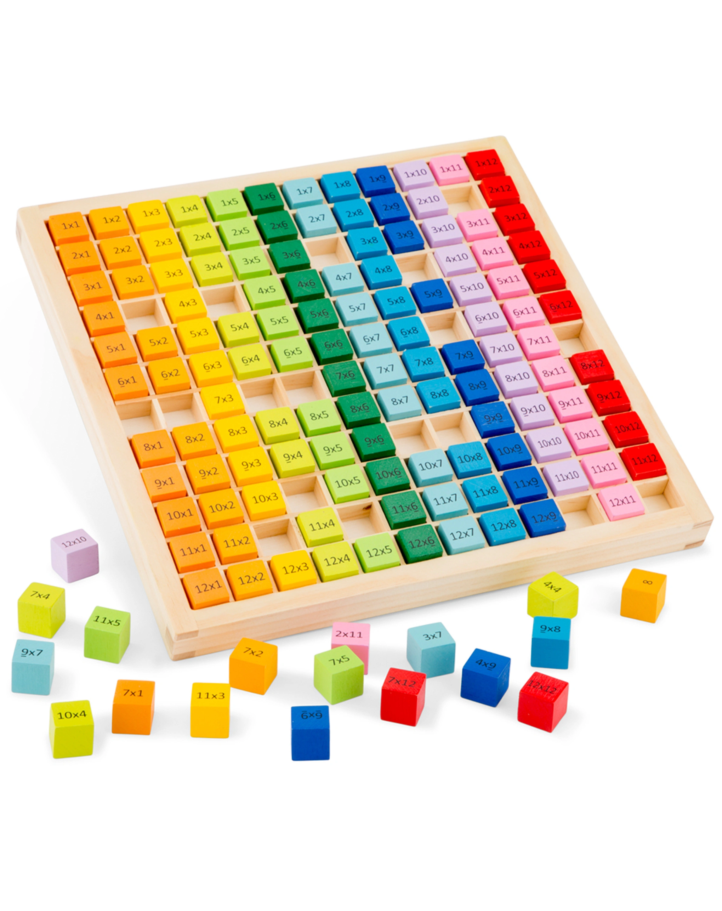 Rechenspiel MULTIPLIKATION aus Holz
