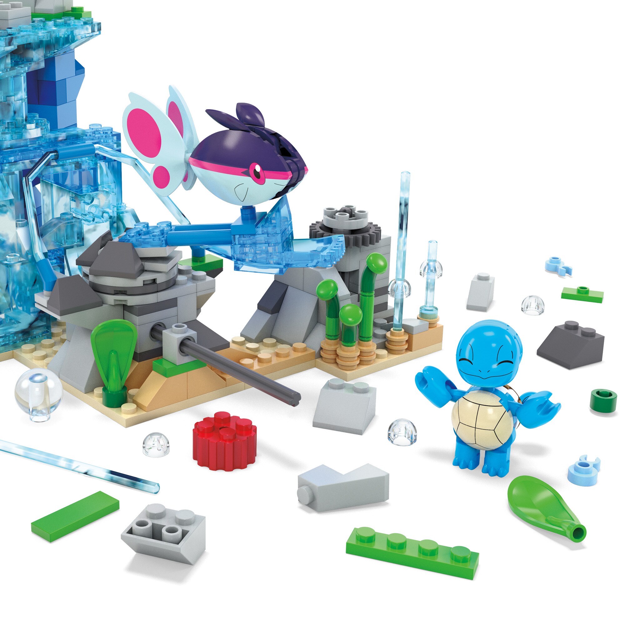 Mattel Konstruktionsspielzeug MEGA Pokémon Wasserabenteuer