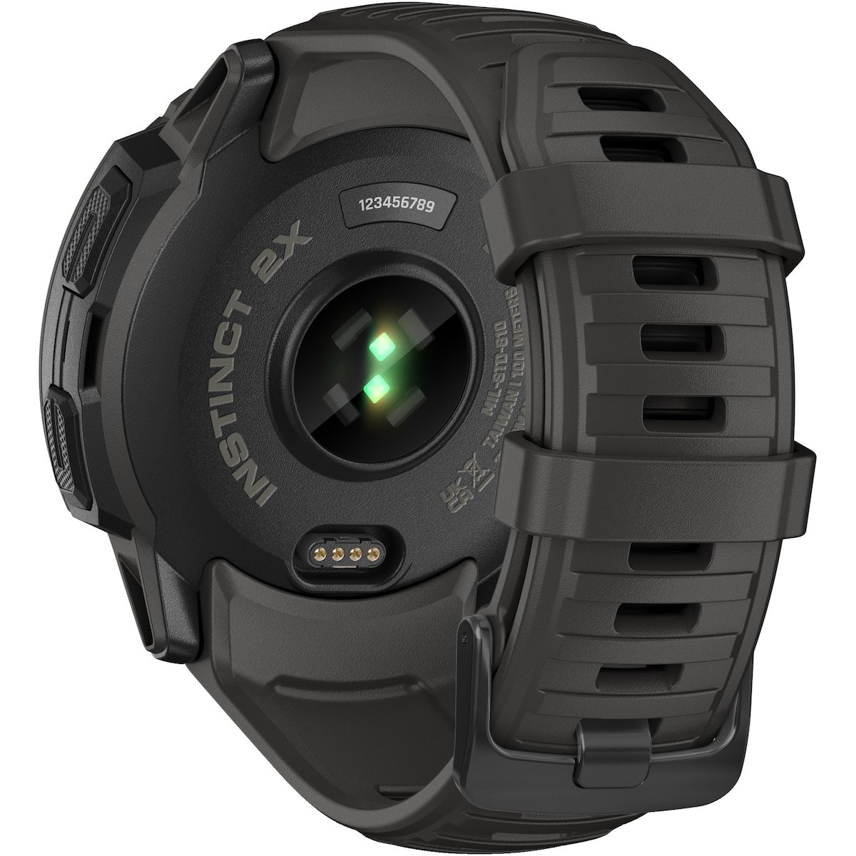 Garmin Instinct 2X Solar utendørsklokke (grafitt)