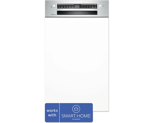 Bosch SPI4HMS49E halfgeïntegreerde vaatwasser, 44,8 x 81,5 x 57,3 cm, voor 10 couverts, inhoud 9,5 l, 44 dB(A)