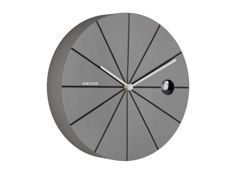 Wall Clock Destacado Cuckoo KA6068BL Air blue w. classic blue