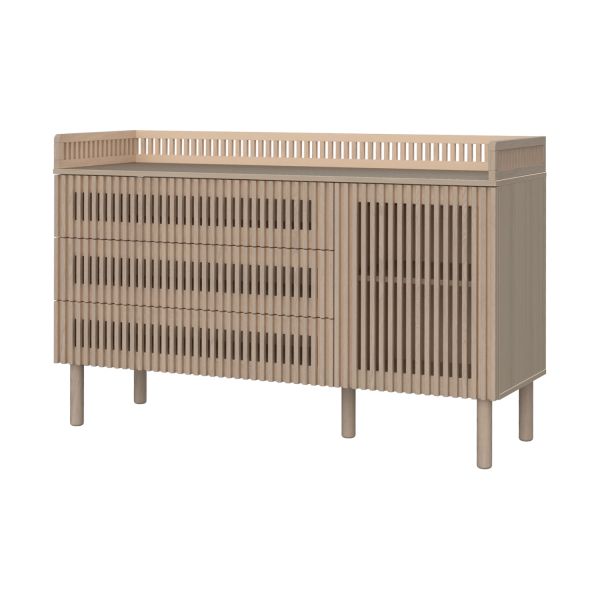 Kidsmill Dai Commode XL Uitbreiding - Design Kuif - Eiken