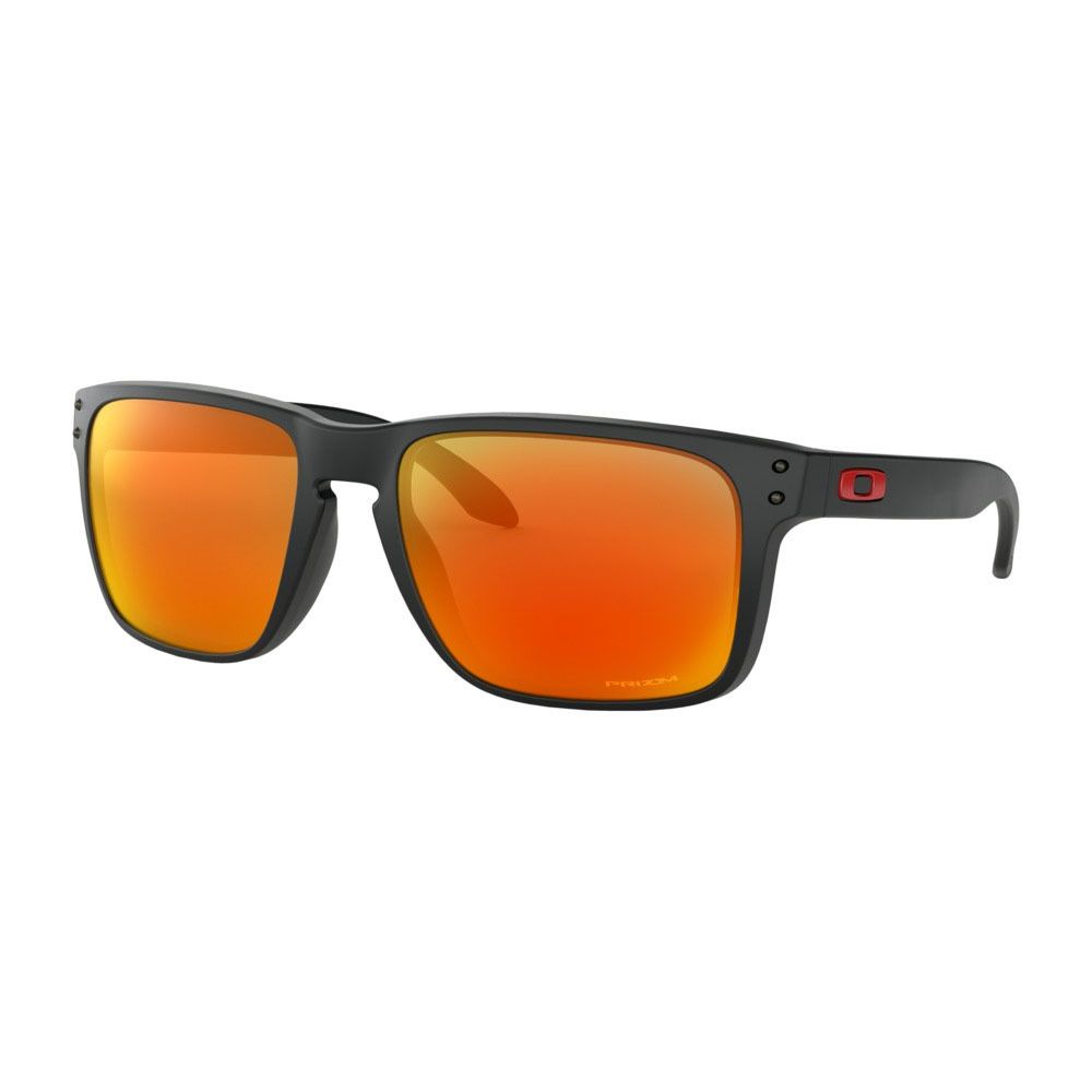 Oakley HOLBROOK XL - Lunettes de soleil matte black/prizm ruby