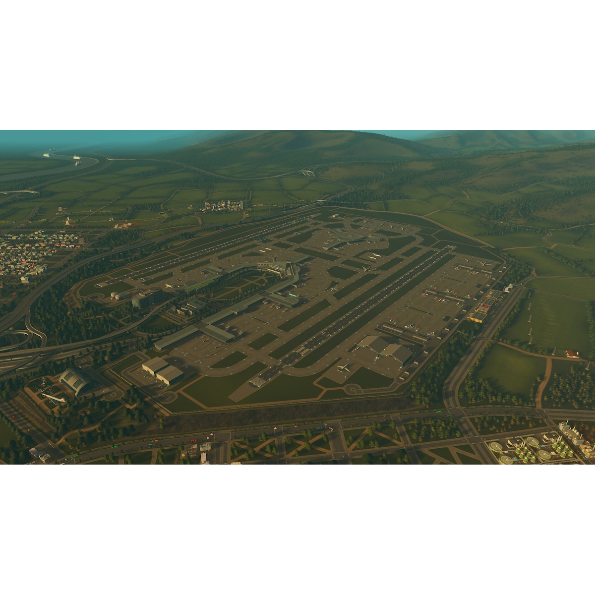 Cities: Skylines - Airports - PC Windows,Linux,Windows Mobile