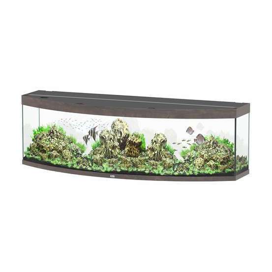 Aquarium Sublime Horizon 200 Led 2.0 Chêne Sauvage Brun 200,5x66,6cm