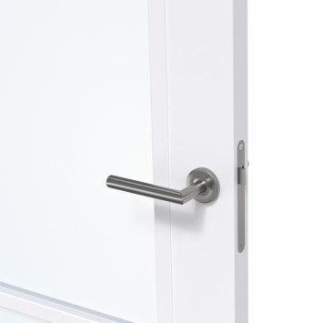 Arne & Bodil binnendeur ABD522 blank glas - extra wit afgelakt - glaslat extra wit