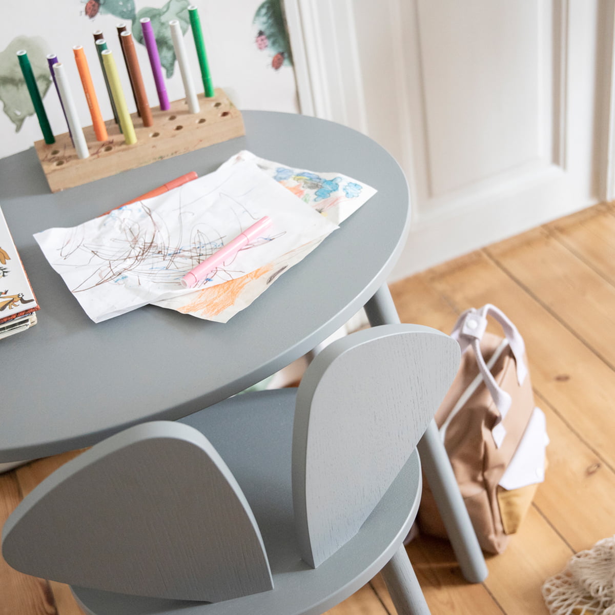 Mouse kindertafel white