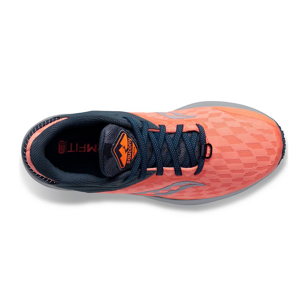 Saucony CANYON TR2 - Chaussures trail Femme sunstone/night