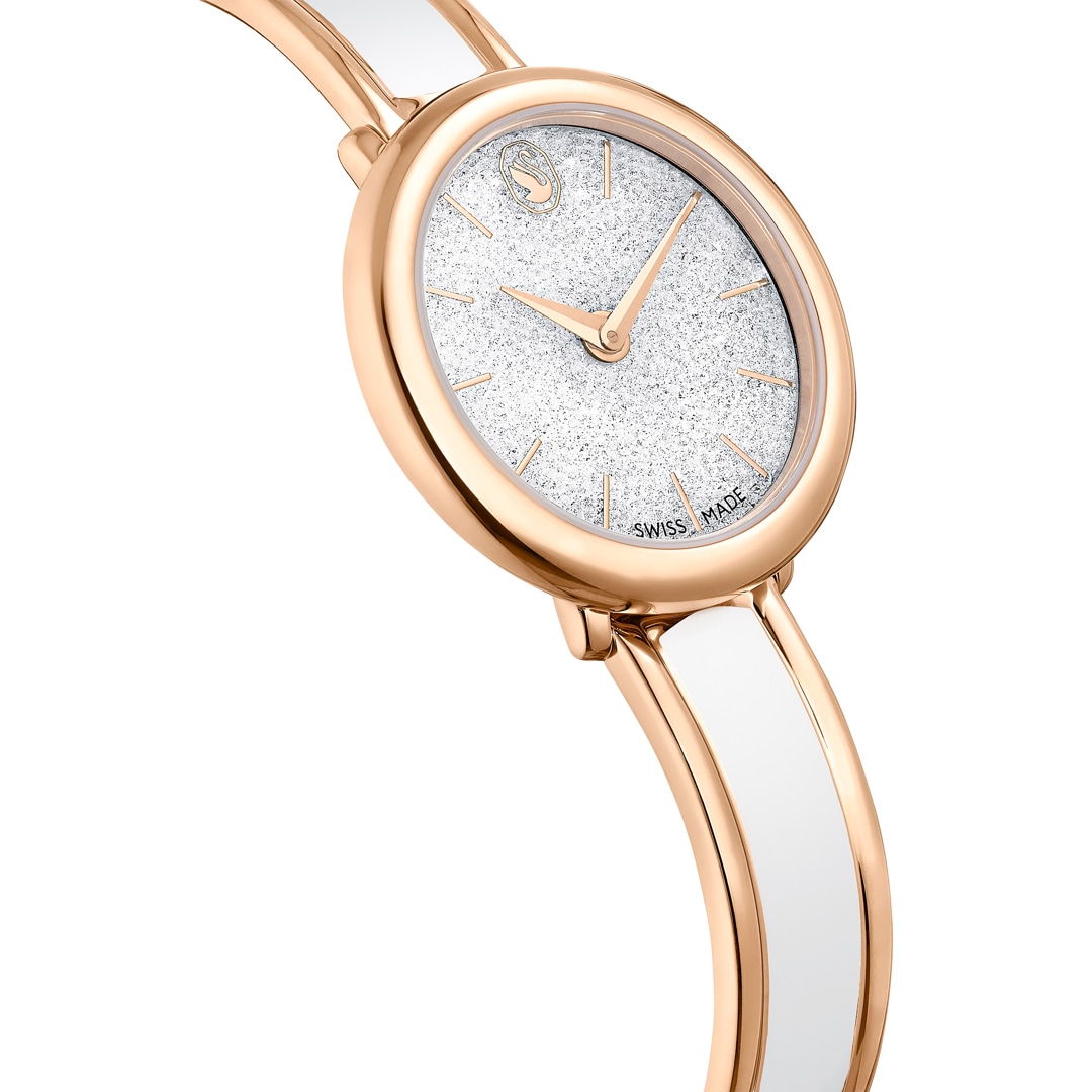 Swarovski Crystalline Bangle Rosé / Weiss