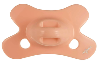 Difrax Fopspeen Natural 0-6M Uni Peachy 1ST