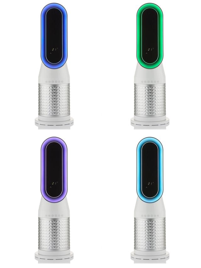 Wohlfühlklima LED Design Heizung mit Temperaturwächter