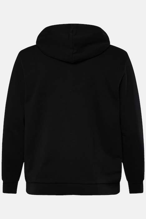 Men+ Hoodie, Sweat, Kapuze, Brustprint, bis 8 XL