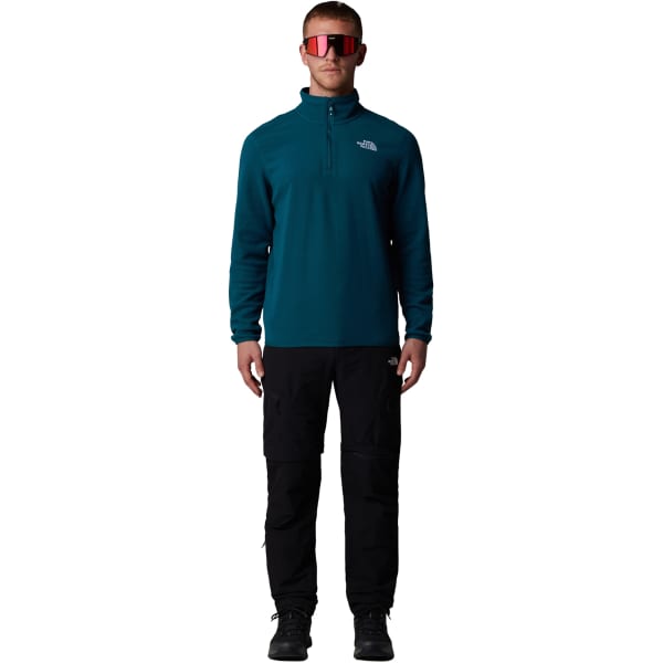 Sweat polaire THE NORTH FACE 100 GLACIER 1/4 ZIP EU MIDNIGHT PETROL
