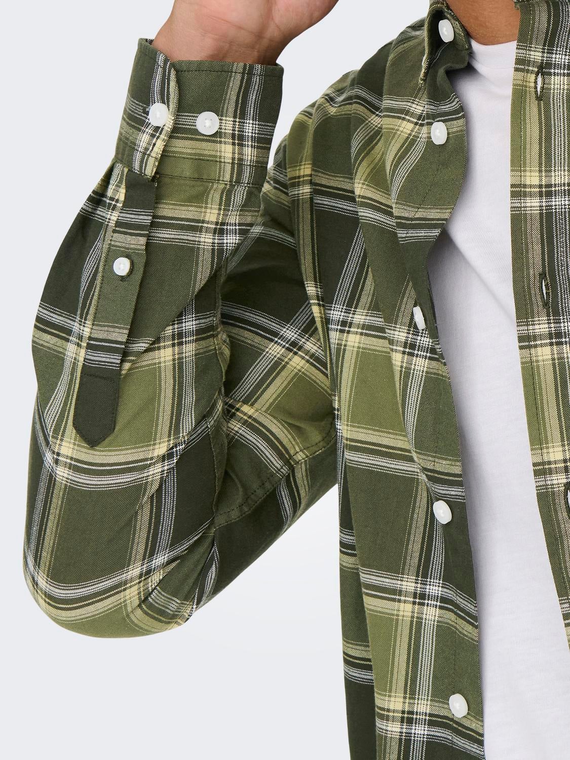 ONSALVARO Oxford Hemd Rosin