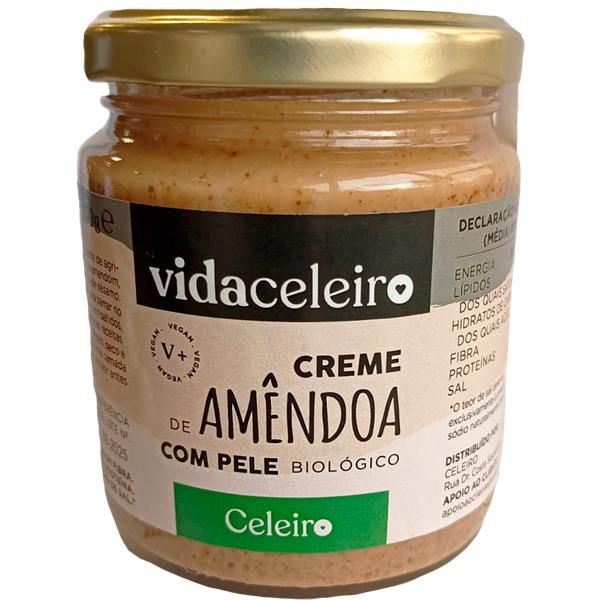 Creme De Amêndoa Com Pele Bio