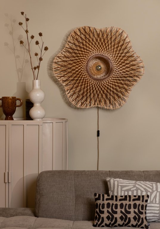 Good&Mojo Madura wandlamp Ø87